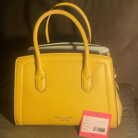 Kate Spade - Yellow Knott Mini Satchel (Like-New) - Picture 2 of 4